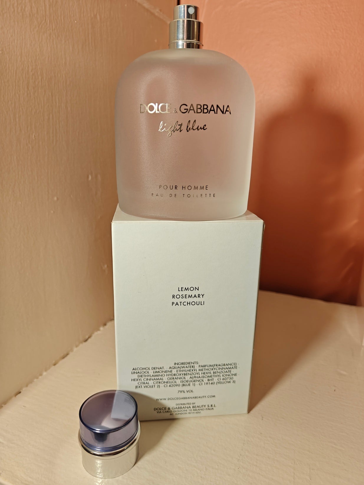 Light Blue for Men Eau de Toilette tester