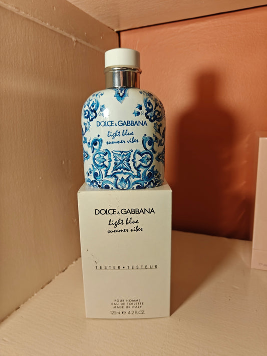 Light Blue Summer Vibes for Men Eau de Toilette tester